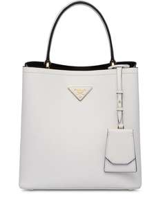 Prada сумка-тоут Double из кожи Saffiano
