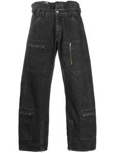 Y/Project джинсы оверсайз с карманами