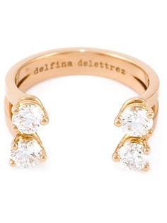 Delfina Delettrez кольцо с бриллиантами Dots