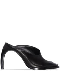 Ann Demeulemeester мюли на изогнутом каблуке