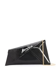 Moschino клатч Slice размера макси