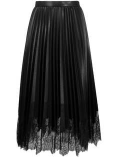 Ermanno Scervino юбка миди с плиссировкой