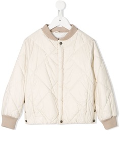 Brunello Cucinelli Kids куртка-пуховик