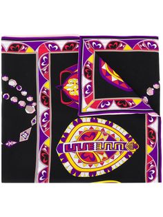 Emilio Pucci шарф с абстрактным принтом
