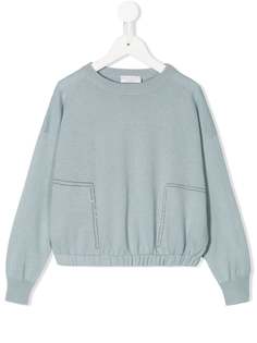 Brunello Cucinelli Kids трикотажный джемпер