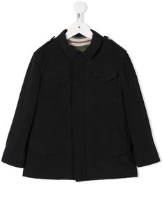 Brunello Cucinelli Kids куртка в стиле милитари с карманами