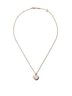 Chopard колье Happy Diamonds Icons из розового золота с бриллиантом