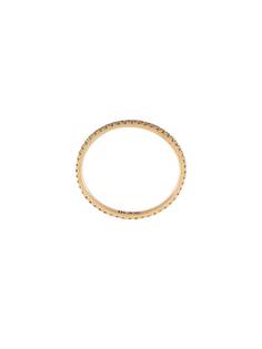 Ef Collection кольцо Eternity из желтого золота с бриллиантами