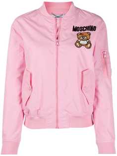 Moschino бомбер с пайетками