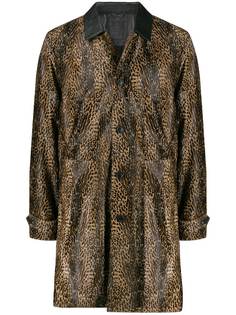 Desa 1972 пальто с леопардовым принтом
