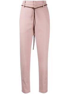 Brunello Cucinelli зауженные брюки с завышенной талией