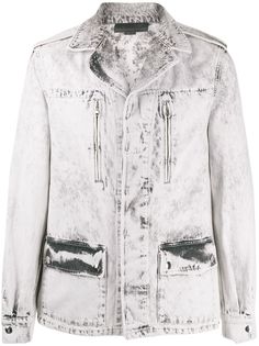 Stella McCartney джинсовая куртка с выбеленным эффектом