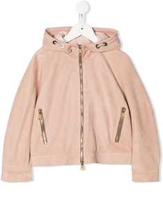 Brunello Cucinelli Kids куртка на молнии