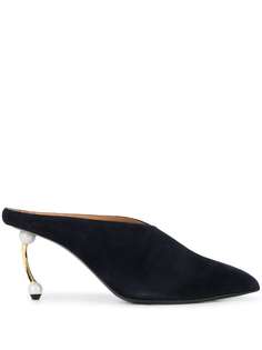 Coliac мюли с искусственным жемчугом