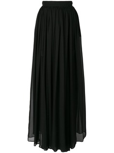 Elie Saab плиссированная длинная юбка