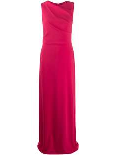 Paule Ka вечернее платье с драпировкой