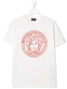 Young Versace футболка с короткими рукавами и принтом Medusa