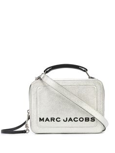 Marc Jacobs каркасная сумка на плечо с эффектом металлик