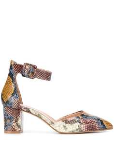 Kurt Geiger London туфли с тиснением под кожу змеи