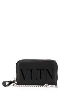 Valentino картхолдер Valentino Garavani с логотипом VLTN и цепочкой
