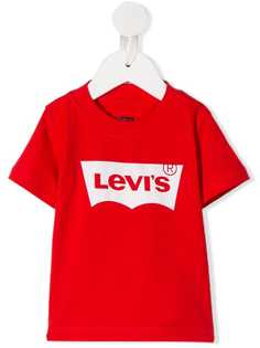 Levis Kids футболка с круглым вырезом и логотипом