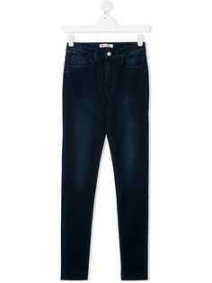 Levis Kids джинсы скинни с завышенной талией