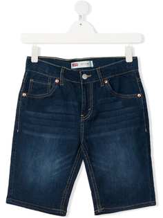 Levis Kids джинсовые шорты