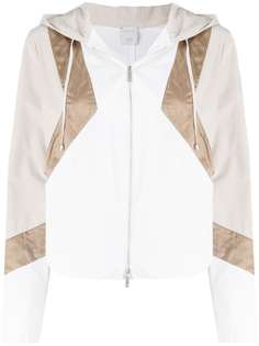 Lorena Antoniazzi куртка на молнии с геометричным принтом