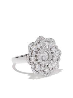 Chopard кольцо Happy Precious из белого золота с бриллиантами