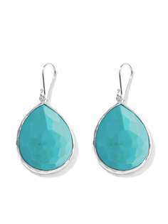 IPPOLITA большие серебряные серьги Rock Candy Teardrop