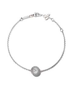 Chopard браслет Happy Diamonds Icons из белого золота с бриллиантом