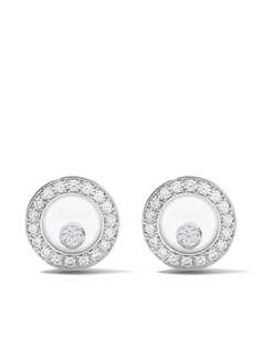 Chopard серьги Happy Diamonds Icons из белого золота с бриллиантами