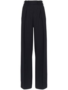 Alexandre Vauthier брюки широкого кроя