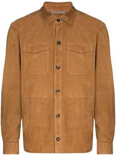 Canali куртка-рубашка на пуговицах