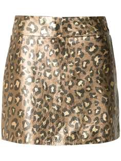 Andrea Bogosian юбка мини Respect с леопардовым принтом