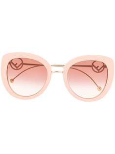 Fendi Eyewear солнцезащитные очки с логотипом