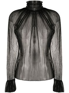 Saint Laurent прозрачная водолазка