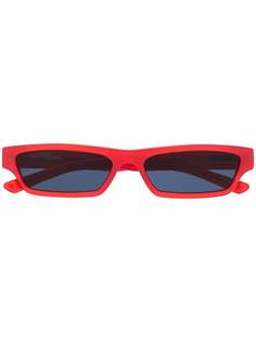 Balenciaga Eyewear солнцезащитные очки BB0075S в прямоугольной оправе