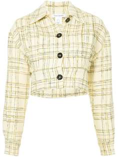 Bianca Spender жакет Modernism в клетку