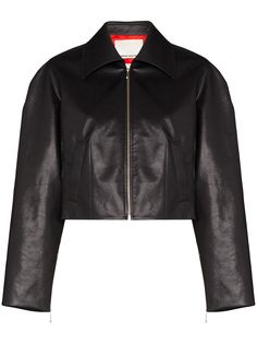 SAMUEL GUÌ YANG укороченная куртка на молнии