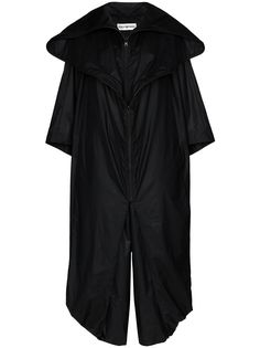 Issey Miyake кейп оверсайз с капюшоном