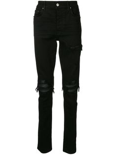 AMIRI джинсы скинни с эффектом потертости