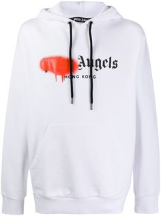 Palm Angels худи Hong Kong с логотипом