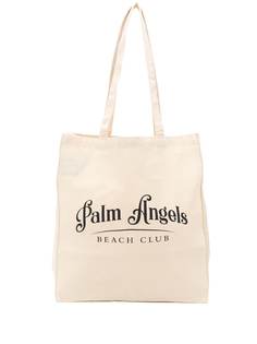 Palm Angels сумка-тоут Beach Club с логотипом