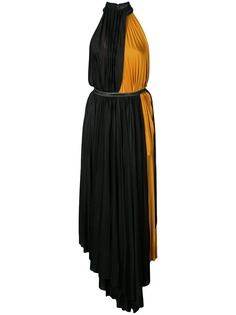 Proenza Schouler длинное платье со сборками