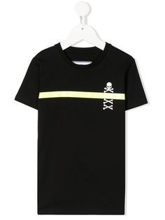 Philipp Plein футболка с декором Skull