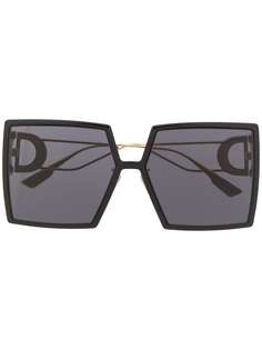 Dior Eyewear солнцезащитные очки 30 Montaigne в квадратной оправе