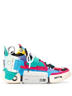 LI-NING высокие кроссовки со вставками
