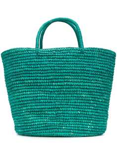 Sensi Studio большая соломенная сумка-тоут