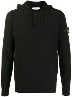 Stone Island худи с нашивкой-логотипом